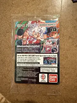 UNOPENED One Piece Monkey D Luffy College Basketball US Voyage Promo Card - Image 2