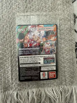 SEALED One Piece Monkey D Luffy College Basketball US Voyage Promo Card & Poster - Image 3