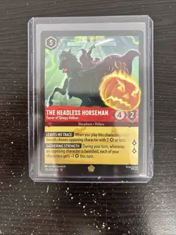 Disney Lorcana Headless Horseman Terror Of Sleepy Hollow Legendary - Foil - Image 1