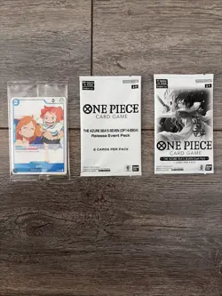 One Piece Card Game OP-14 The Azure Sea's Seven Dash, Girl & Event Packs - Image 2
