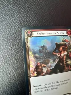 Flesh and Blood FAB Shelter from the Storm NM 1st EditionRainbow Foil The Hunted - Image 4