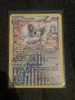 Pokemon Legendary Treasures Cinccino RC19/RC25 Holo English TCG Card - Image 1