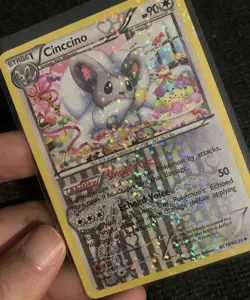 Pokemon Legendary Treasures Cinccino RC19/RC25 Holo English TCG Card - Image 2