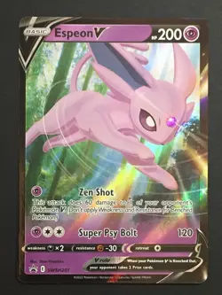 Espeon V - Promo SWSH: Sword & Shield Promo Cards SWSH201 NM - Image 1