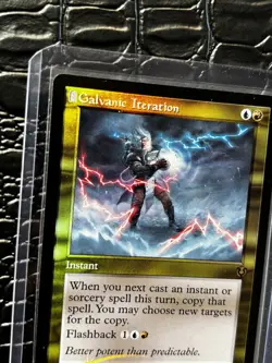 Galvanic Iteration (Retro Frame) Innistrad Remastered Foil NM Rare MTG - Image 2