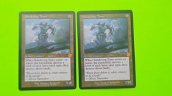 MTG The Brothers' War ( Sundering Titan ) Retro Frame Lot of 2 - Image 1