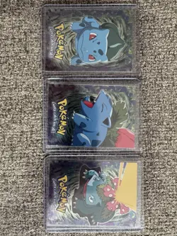 Vintage Topps Blue Label Pokemon E1-E12 Foil - Image 3