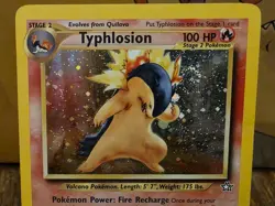 TYPHLOSION 17/111 HOLO RARE NEO GENESIS POKEMON - Image 3