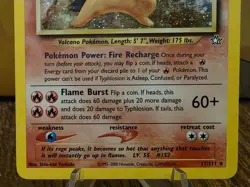 TYPHLOSION 17/111 HOLO RARE NEO GENESIS POKEMON - Image 4