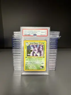 PSA 10 1st Edition Giovanni's Nidoking 7/132 Gym Challenge Holo Pokemon GRAIL - Image 2