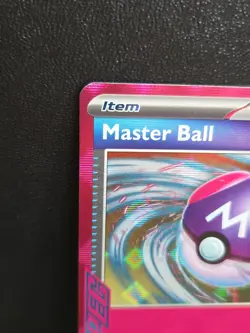 Pokemon TCG Master Ball 153/162 S&V Temporal Forces Ace Spec NM+ A1 - Image 2