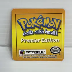 Pokemon 1999 Artbox Flipz | Premier Edition | #58 Growlithe/ #59 Arcanine - Image 2