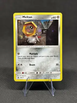Meltan - SM177 - Pokemon Sun & Moon Promo Holo Rare Card LP - Image 1
