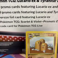 Pokemon TCG Dugtrio (Digdri) Base Set 19/102 Regular 1st Edition Rare GERMAN - Image 5