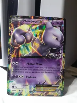 Pokemon TCG Mewtwo EX XY183 Black Star Promo - Image 2