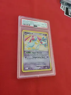 Pokemon: Mesprit #14/123 Holo Rare Mysterious Treasures 2007 - PSA 8 - E36 - Image 5