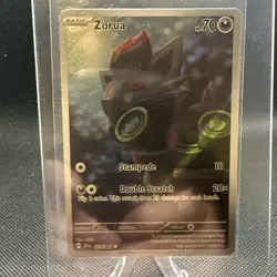 Pokemon Zorua Sv: Shrouded Fable 075/064 Illustration Rare Holo 70 HP - Image 1