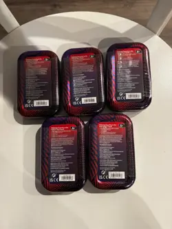 Pokemon TCG Mega Evolution - Mega Heroes Mini Tin Sealed Lot Of 5 - Image 2