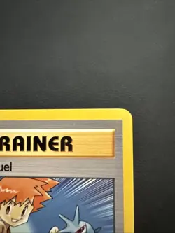 2000 POKEMON GYM HEROES #123 MISTY'S DUEL VINTAGE WoTC TRAINER - Image 3
