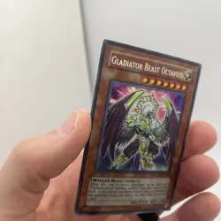 Gladiator Beast Octavius 1st Ed Secret Rare GLAS-EN000 Yu-Gi-Oh! - Image 2