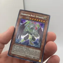 Gladiator Beast Octavius 1st Ed Secret Rare GLAS-EN000 Yu-Gi-Oh! - Image 5