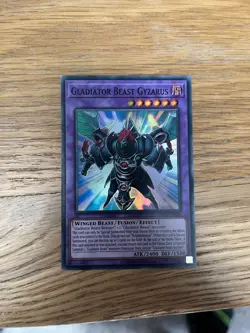 You-Gi-Oh - Gladiator Beast Gyzarus - LODT-EN044 - Super Rare - NM Pack Fresh - Image 1
