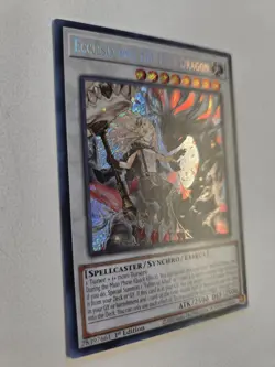 Ecclesia and The Dark Dragon BPRO-EN041 Secret Rare Yugioh Burst Protocol Mint - Image 2