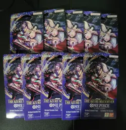 x10 One Piece OP-14 Sleeved Booster Packs Lot | Official Bandai | Factory Sealed - Image 1