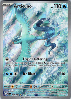 Pokemon TCG Articuno Journey Together 161/159 Near Mint Condition - Image 1