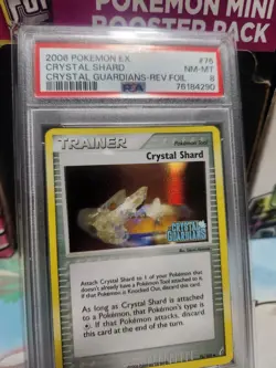 Pokemon PSA 8 NM-MT EX Crystal Guardians Reverse Holo Crystal Shard 76/100 - Image 2