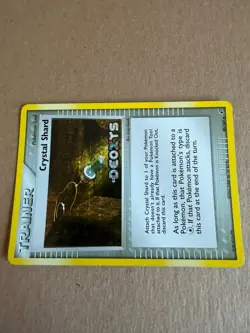 Pokemon Crystal Shard 85/107 Reverse Holo Stamped EX Deoxys 85/107 - NM - Image 2