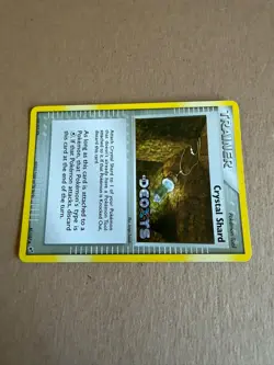 Pokemon Crystal Shard 85/107 Reverse Holo Stamped EX Deoxys 85/107 - NM - Image 4