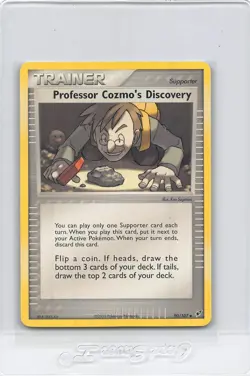 PROFESSOR COZMO'S DISCOVERY 90/107 - NON-HOLO EX Deoxys - 2005 POKEMON CARD - NM - Image 1