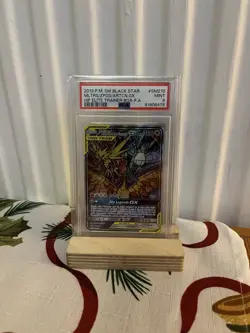 Pokemon SM210 Black Star Promo Moltres Zapdos Articuno Tag Team GX CGC PSA 9 - Image 1