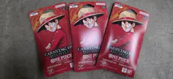 One Piece Carrying On His Will OP-13 - Sleeved 12 Cards - Lot of 3 (English) - Image 1