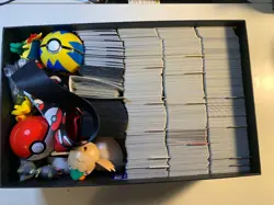 Pokemon TCG Lot 1967 Cards+Pokeball Tins+Coins/Dice+Pins+Shining Legends chest - Image 1