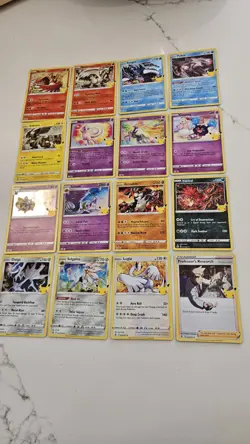 Pokemon Celebrations 16 Card Holo Rare Set Lot - Every Card Shown LP-NM - Image 2