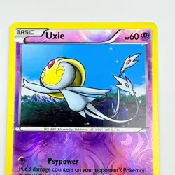 Pokemon TCG Uxie 36/101 Plasma Blast REVERSE Holo 2013 Card MP - Image 3