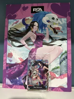 Boa Hancock (2025 PSA Magazine Promo) OP07-038 One Piece Promo Card & Magazine - Image 1