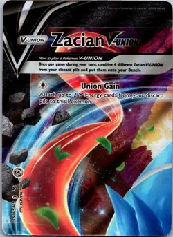 Zacian V-UNION [Set of 4] Promo SWSH: Sword & Shield Promo Cards NM - Image 1