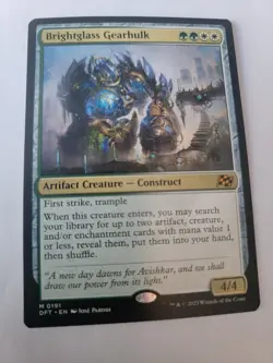 BRIGHTGLASS GEARHULK Aetherdrift #191 DFT(MTG) Magic The Gathering - Image 1