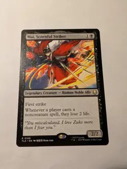 Mai, Scornful Striker (Regular Rare) - MTG Avatar: The Last Airbender (TLA)#109 - Image 1