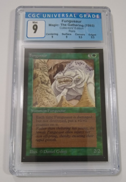 MTG Magic The Gathering Fungusaur Collectors' Ed Graded 9 Q+ CGC MINT NM - Image 1