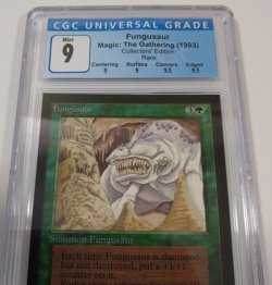 MTG Magic The Gathering Fungusaur Collectors' Ed Graded 9 Q+ CGC MINT NM - Image 2