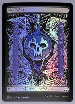 Swamp - Full Art - Foil - 269 - Phyrexia: All Will Be One (ONE) MTG - Image 1