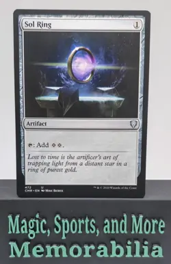 MTG Sol Ring Commander Legends Uncommon Magic The Gathering LP - Image 1