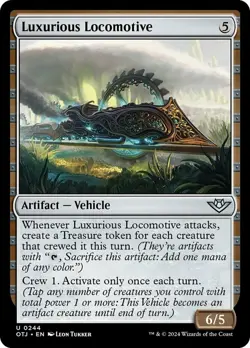 Luxurious Locomotive x1 - Outlaws of Thunder Junction - NM-Mint, English - Outla - Image 1