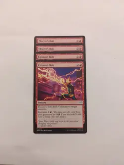 (4) Electro's Bolt *PLAYSET* Marvel's Spider-Man Regular NM MTG - Image 1