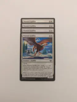 (4) Wanted Griffin *PLAYSET* Outlaws of Thunder Junction Regular NM MTG - Image 1