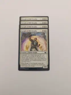 (4) Knight of Old Benalia *PLAYSET* Modern Horizons Regular NM MTG - Image 1